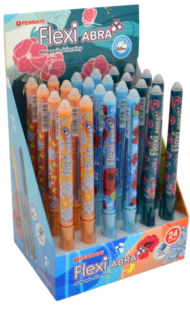 Ballpoint pen - Flexi Abra, 0.5mm (sinine)
